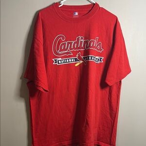 MLB Genuine Merchandise Red  St.Louis Cardinals Graphic T-Shirt XL
